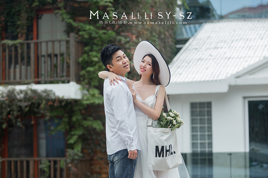张先生&刘小姐夫妇浪漫婚纱照清新旅拍风婚纱照深圳婚纱摄影玛莎莉莉出品