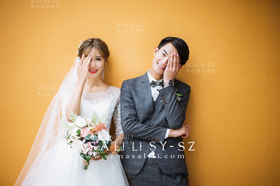 江小姐&李先生夫妇                                  欧式简约婚纱照