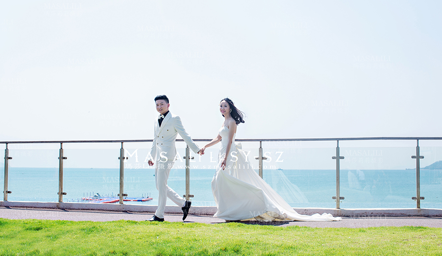 谢先生&陈小姐夫妇幸福浪漫小清新婚纱照                                    深圳婚纱摄影工作室瑪莎LiLi出品                    