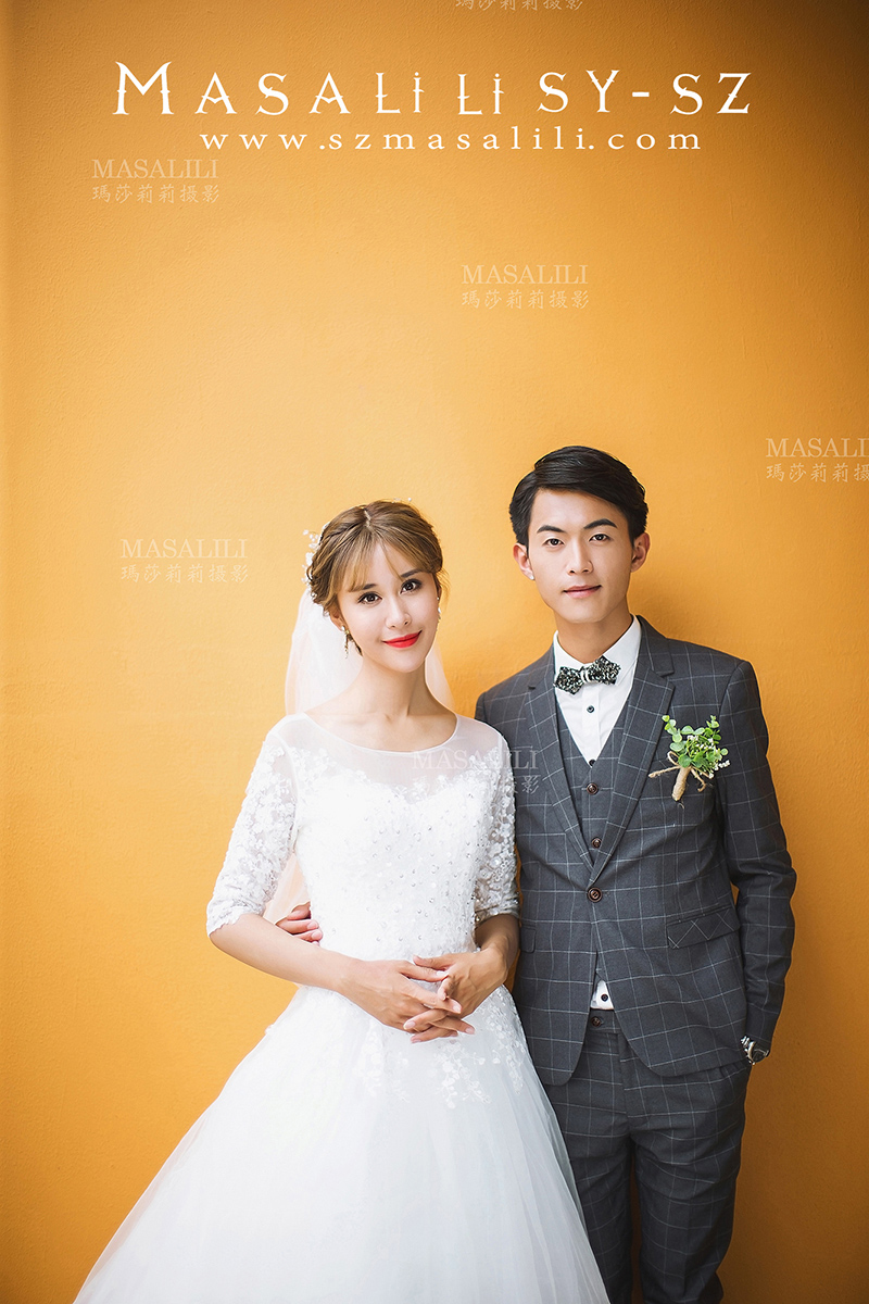 江小姐&李先生夫妇                                  欧式简约婚纱照