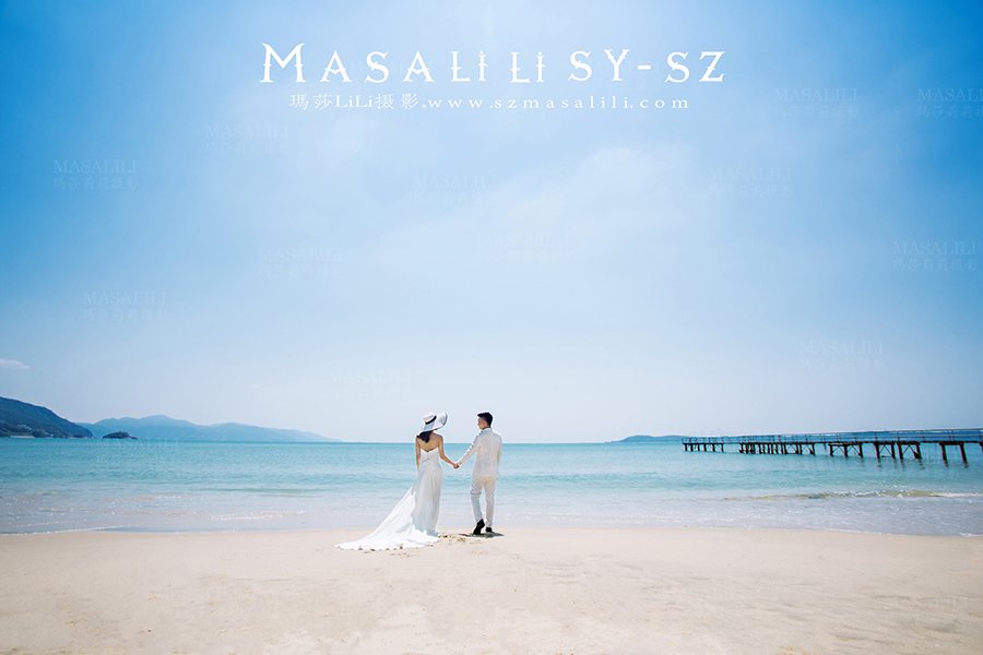谢先生&陈小姐夫妇幸福浪漫小清新婚纱照                                    深圳婚纱摄影工作室瑪莎LiLi出品                    