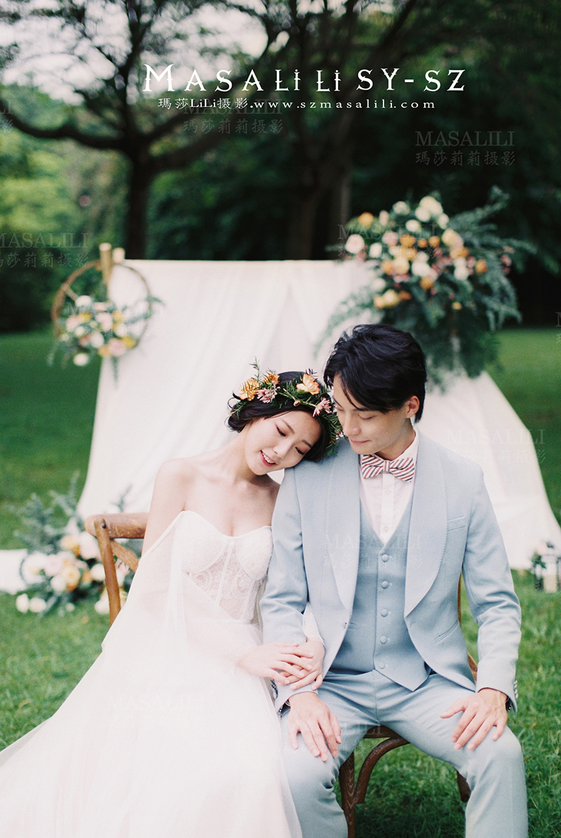 陈先生&刘小姐夫妇电影胶片婚纱照                               菲林婚纱摄影创意婚纱照