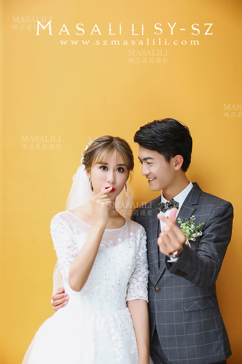 江小姐&李先生夫妇                                  欧式简约婚纱照