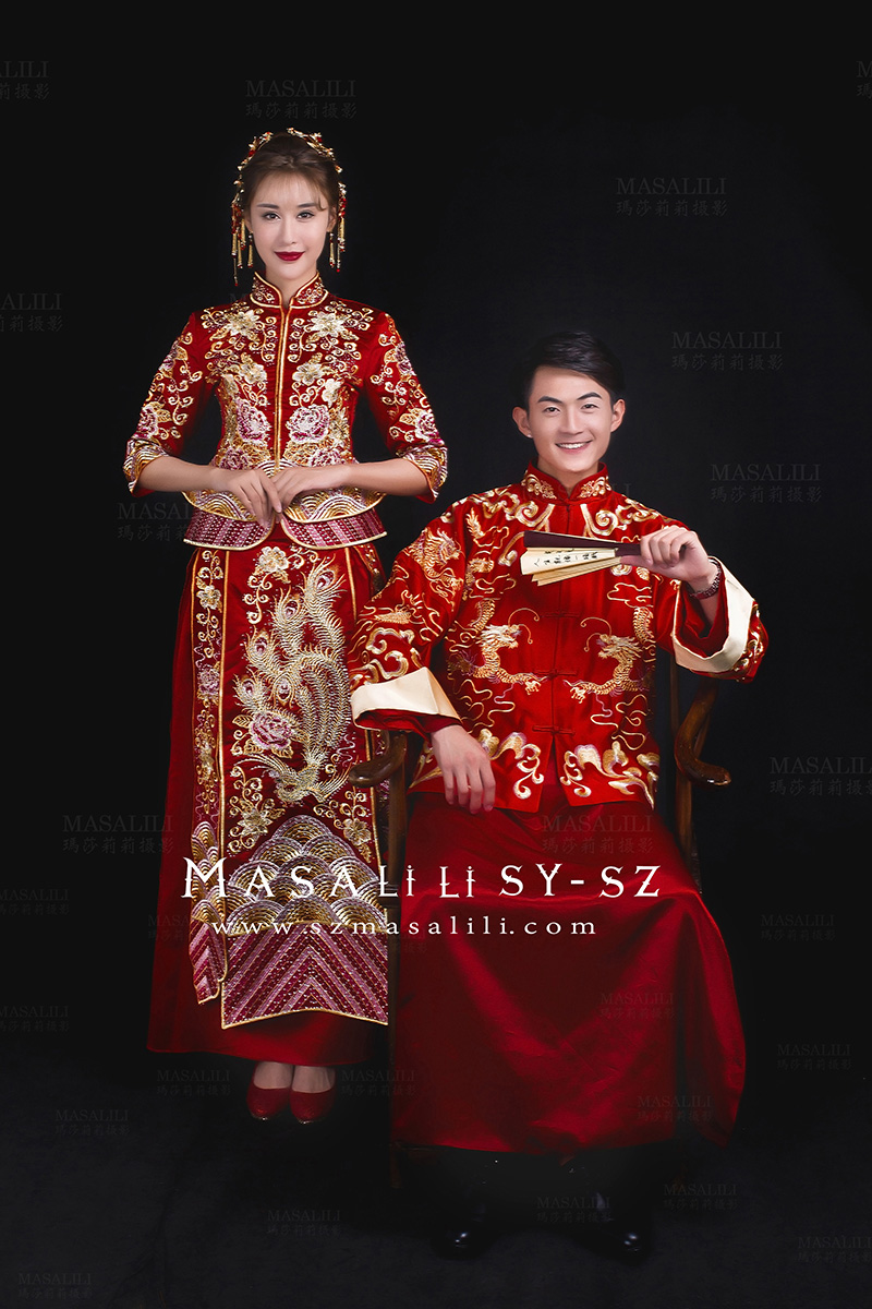 江小姐&李先生夫妇                                       内景婚纱照