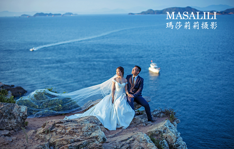 侯先生&董小姐海角七号线路                                                                                                                                                                                               鱼美人海滩夕阳婚纱照