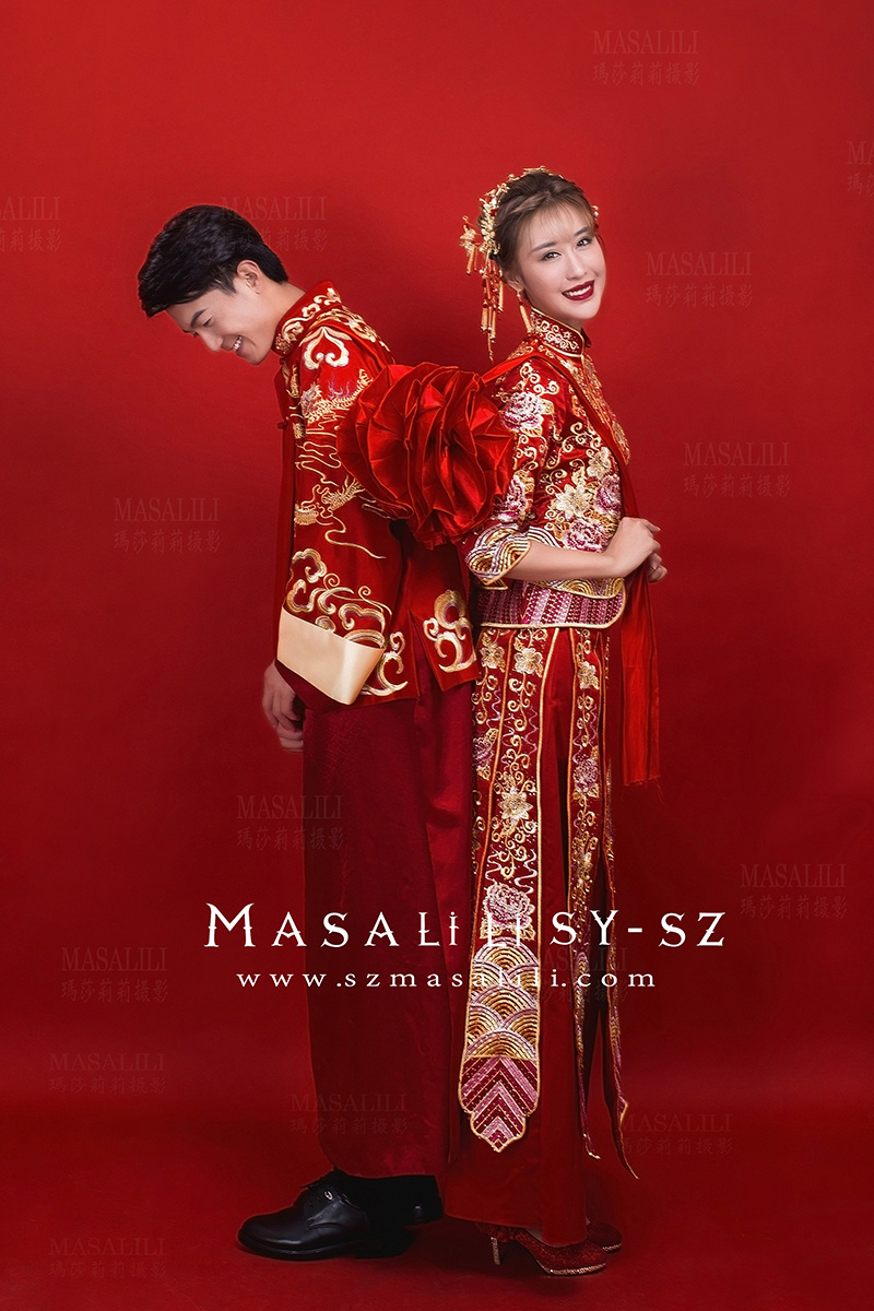 江小姐&李先生夫妇                                       内景婚纱照