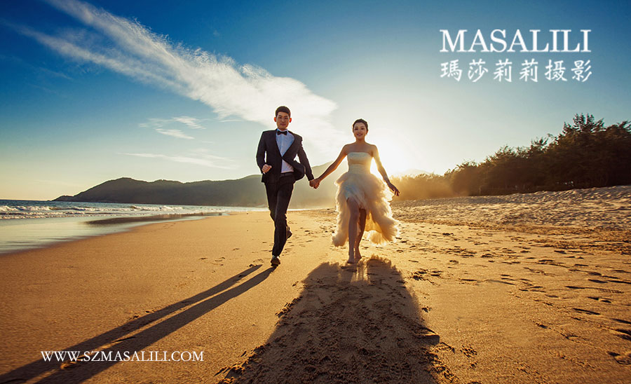 曾先生夫妇&旅游婚纱照                                                                                                                                    创意大片西冲海景婚纱照