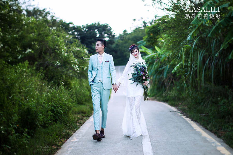 钟先生夫妇小清新旅拍风婚纱照 深圳婚纱摄影瑪莎LILi出品