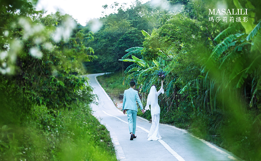 钟先生夫妇小清新旅拍风婚纱照 深圳婚纱摄影瑪莎LILi出品