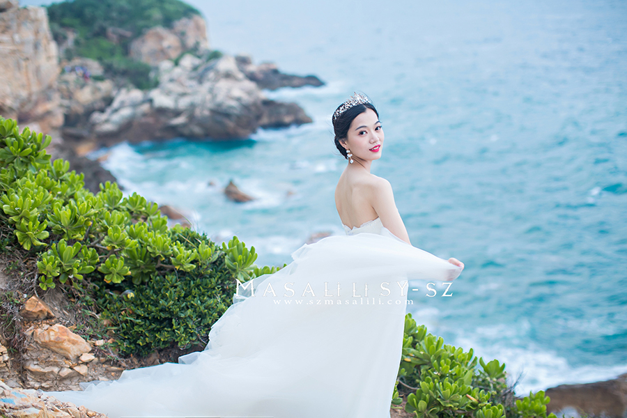 方先生&王小姐／清新文艺森系外景海岛婚纱照                               旅游婚纱摄影瑪莎LiLi出品