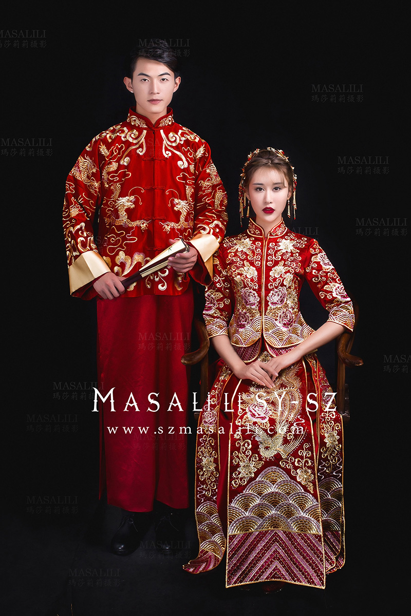 江小姐&李先生夫妇                                       内景婚纱照
