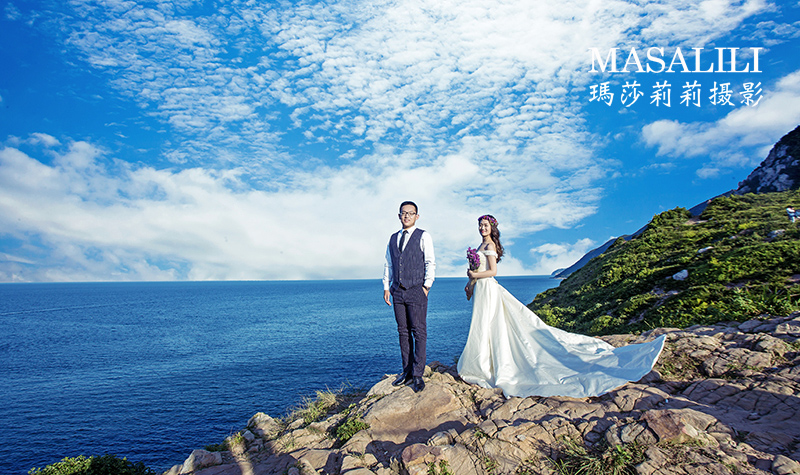 侯先生&董小姐海角七号线路                                                                                                                                                                                               鱼美人海滩夕阳婚纱照