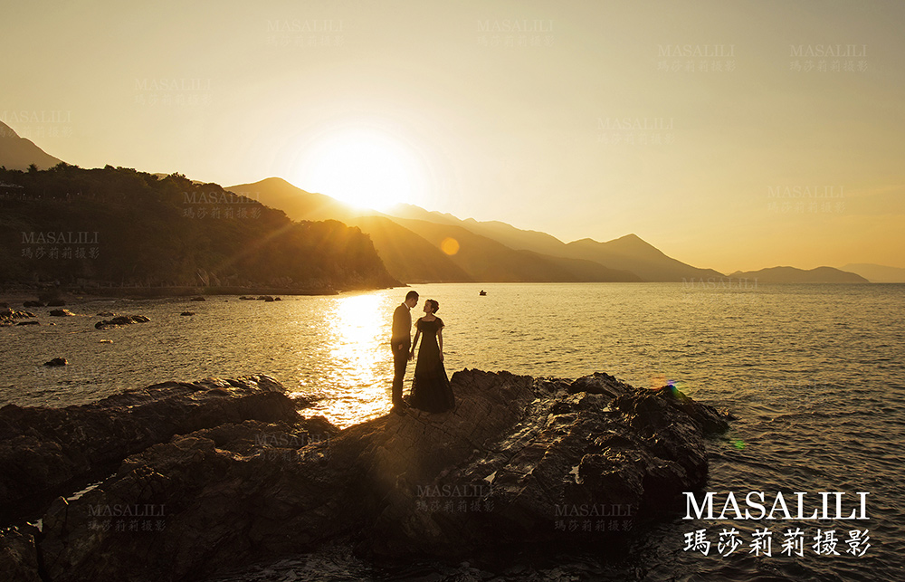 徐刚&王芳幸福浪漫婚纱照/海角七号线路杨梅坑婚纱照
