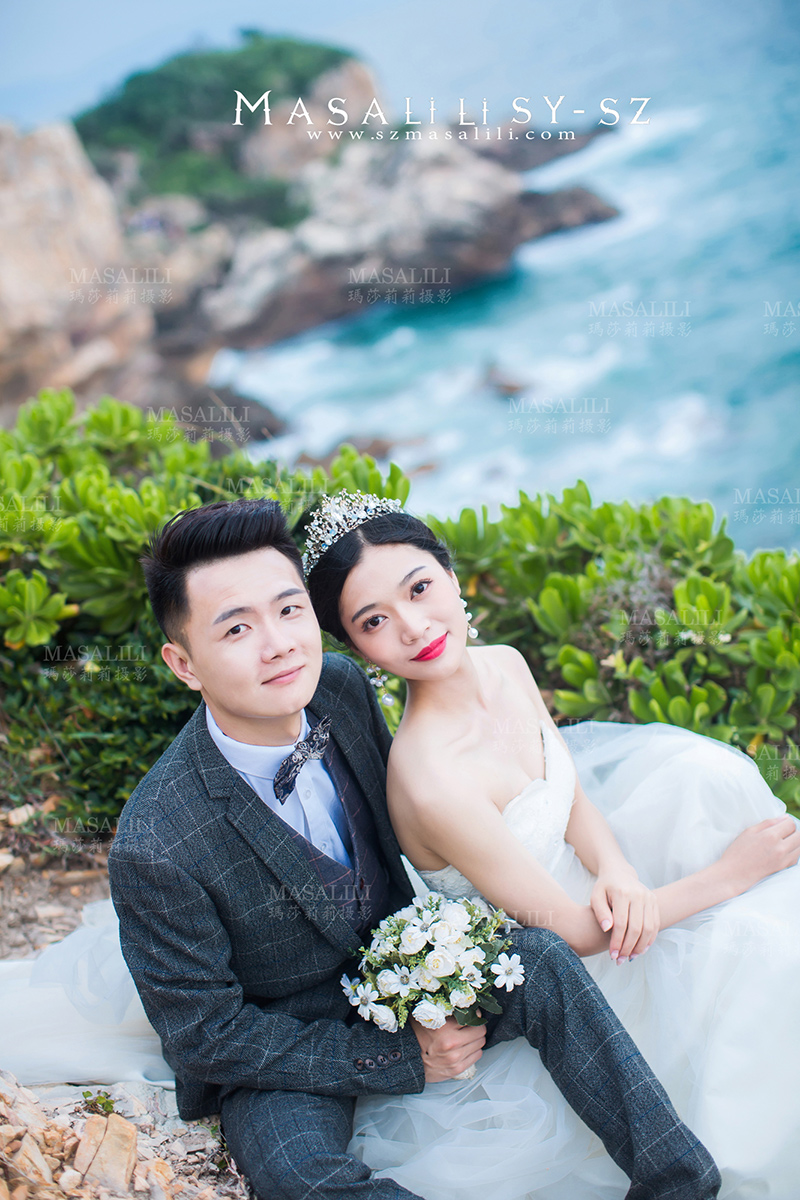 方先生&王小姐／清新文艺森系外景海岛婚纱照                               旅游婚纱摄影瑪莎LiLi出品