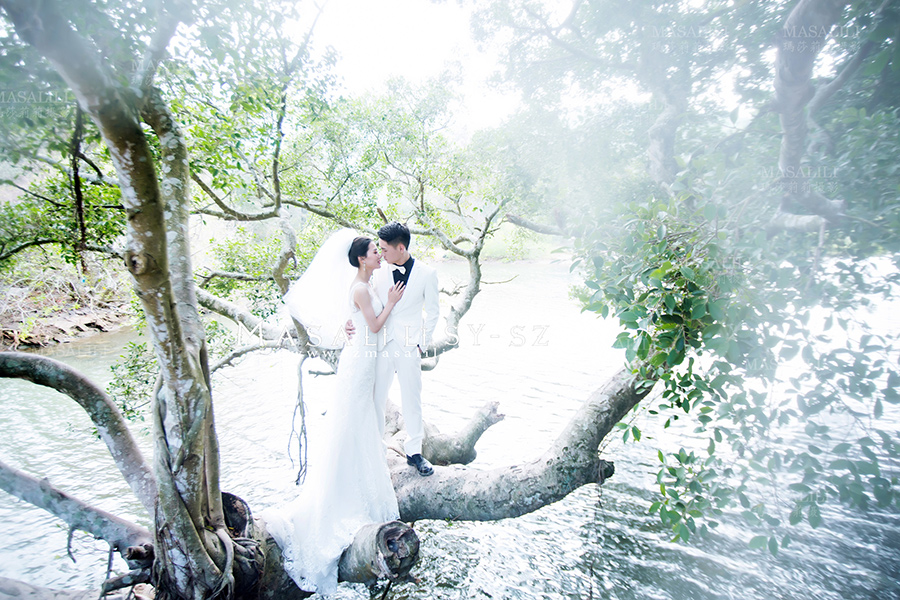 方先生&王小姐／清新文艺森系外景海岛婚纱照                               旅游婚纱摄影瑪莎LiLi出品