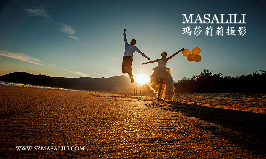 曾先生夫妇&旅游婚纱照                                                                                                                                    创意大片西冲海景婚纱照