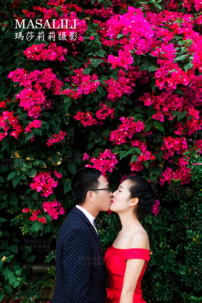 罗先生&李小姐夫妇幸福浪漫婚纱照深圳最美芦苇婚纱照