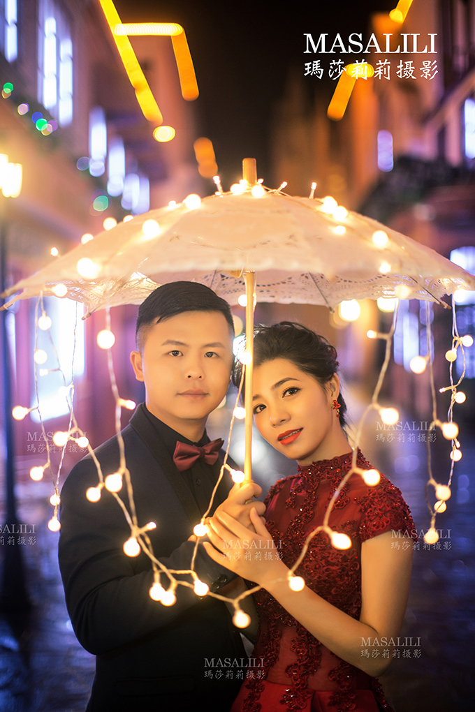 萧小姐&黎先生夫妇                                                                                                    深圳玫瑰小镇婚纱照