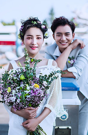 浪漫情人港／深圳游艇婚纱照摄影基地瑪莎LiLi出品