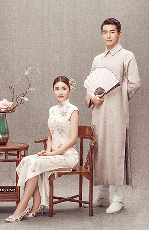 工笔画风／深圳古装婚纱摄影