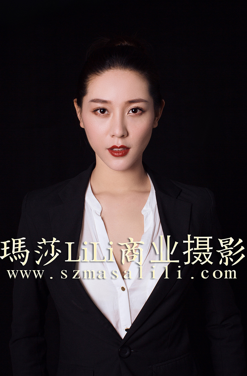 娇娇形象照职业照白领 微信头像模特卡商务形象照