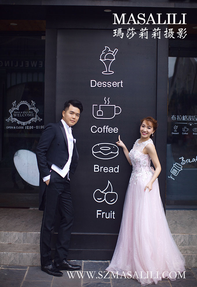 宋先生&谭小姐夫妇欧洲城堡婚纱照                                                                                                                                     玫瑰小镇海景婚纱照