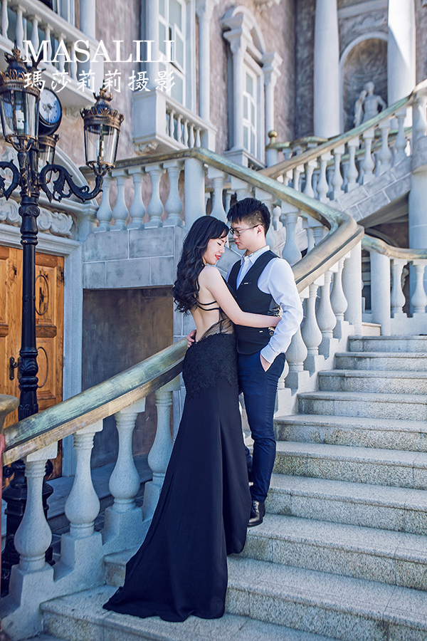 李先生&许小姐夫妇深圳杨梅坑海景j欧洲小镇婚纱照分享