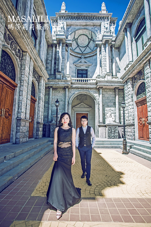 李先生&许小姐夫妇深圳杨梅坑海景j欧洲小镇婚纱照分享