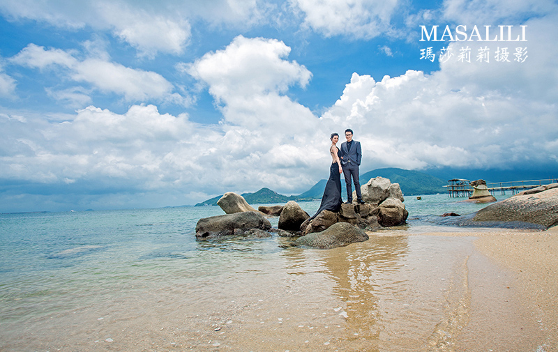 牛先生&王小姐出海游艇婚纱照                                                                                                                                               深圳婚纱摄影纱照