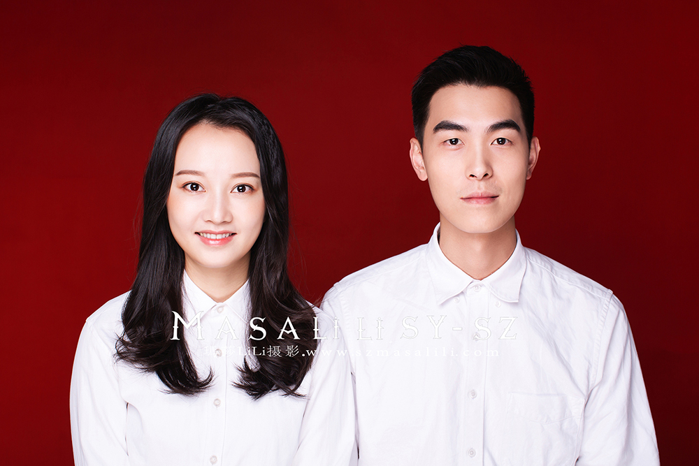 林小姐夫妇唯美森系婚纱照
