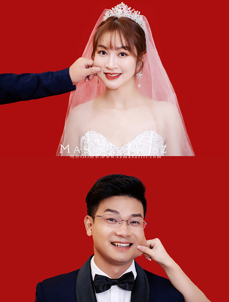 王小姐夫妇玫瑰小镇欧式城堡婚纱照