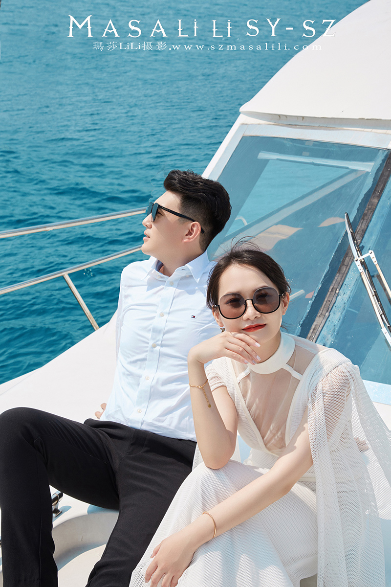 李先生&王小姐夫妇玫瑰小镇欧式城堡奈良小鹿游艇婚纱照