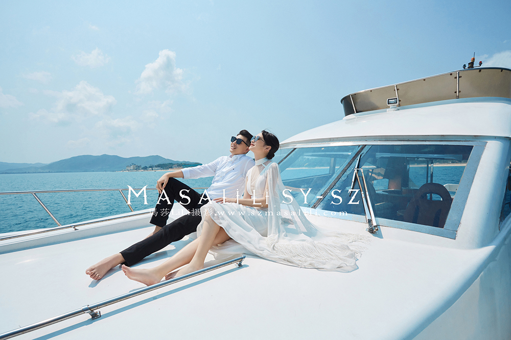 李先生&王小姐夫妇玫瑰小镇欧式城堡奈良小鹿游艇婚纱照