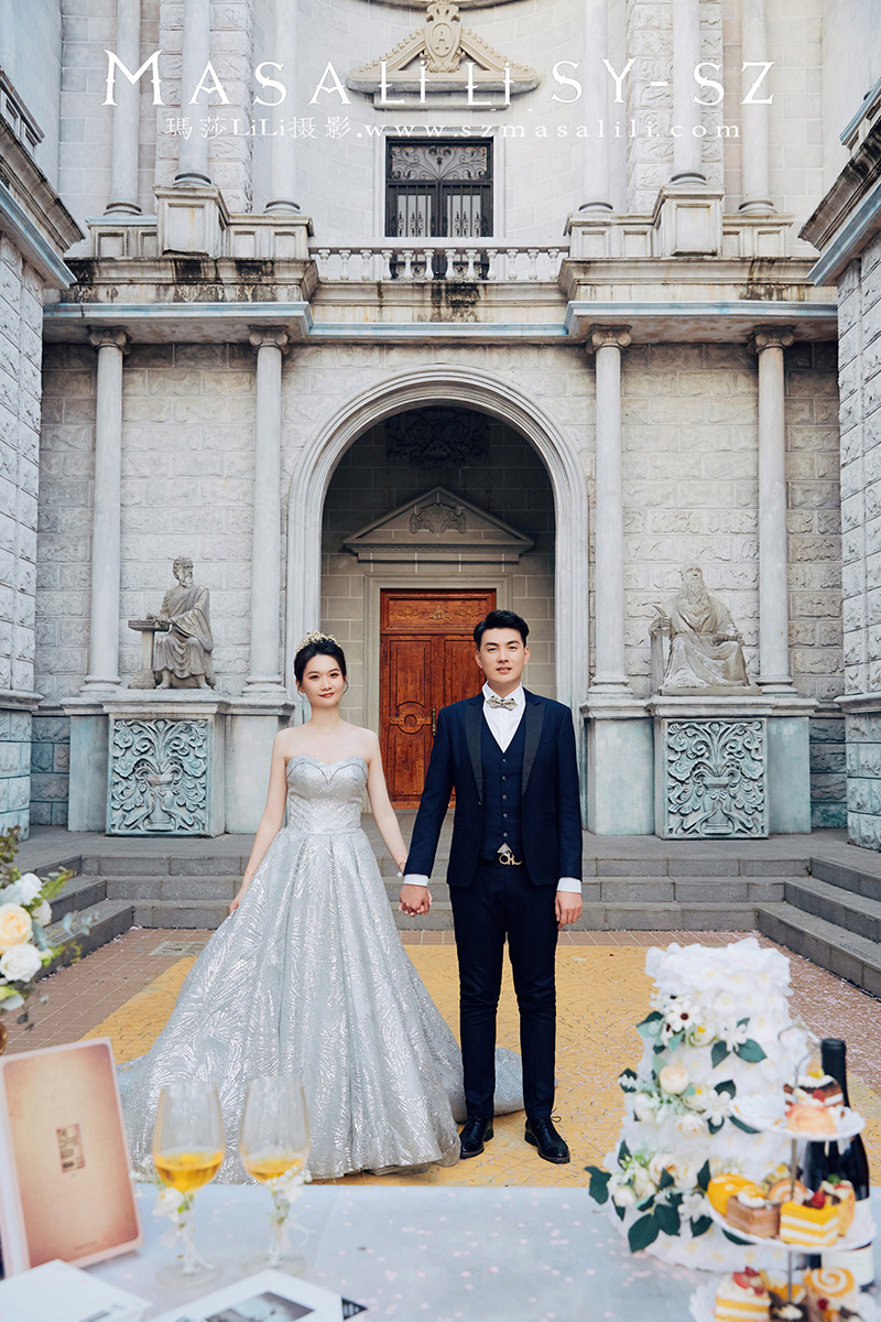李先生&王小姐夫妇玫瑰小镇欧式城堡奈良小鹿游艇婚纱照
