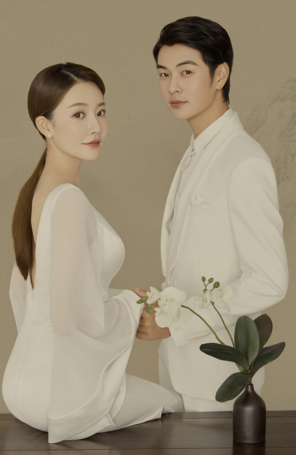 工笔画                深圳婚纱照古风婚纱照