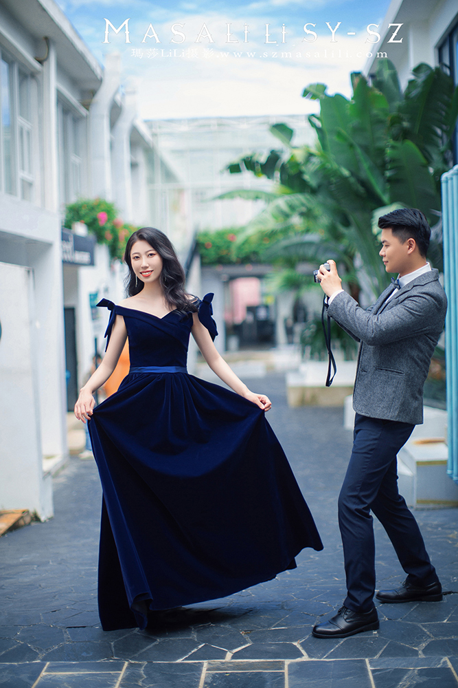 杜小姐夫妇玫瑰小镇婚纱照             深圳婚纱摄影