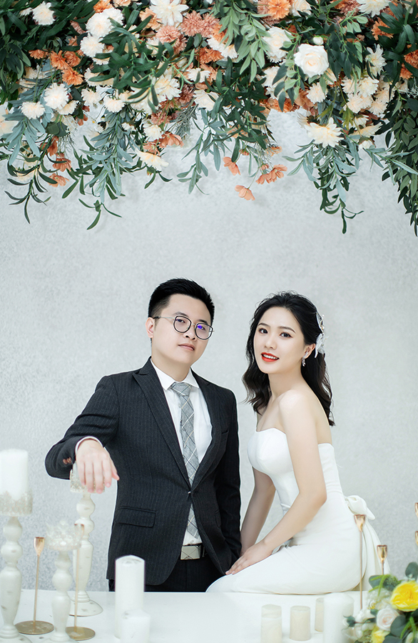 姚小姐夫妇浪漫海景森系婚纱照                        深圳婚纱摄影工作室