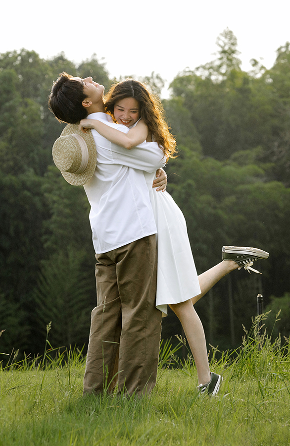 刘先生&秦小姐夫妇                         深圳婚纱照